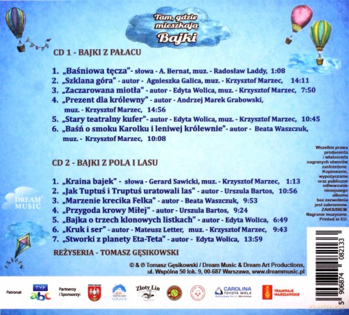Tam Gdzie Mieszkają Bajki... [2CD]