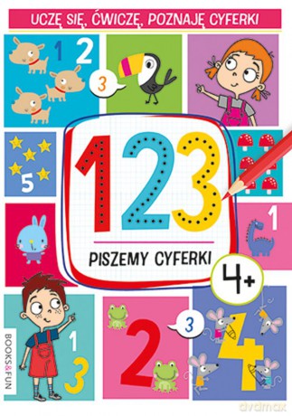 123 Piszemy cyferki [KSIĄŻKA]
