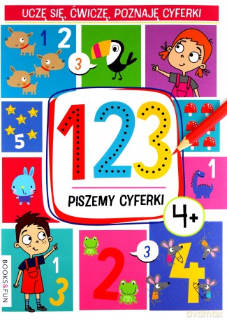 123 Piszemy cyferki [KSIĄŻKA]