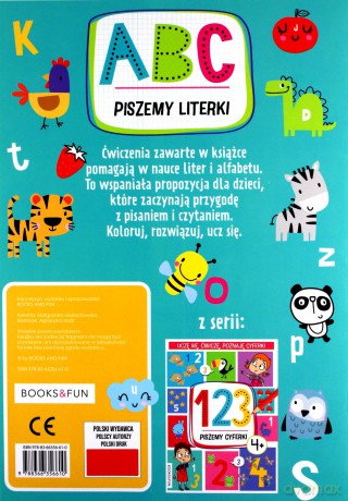 ABC piszemy literki [KSIĄŻKA]