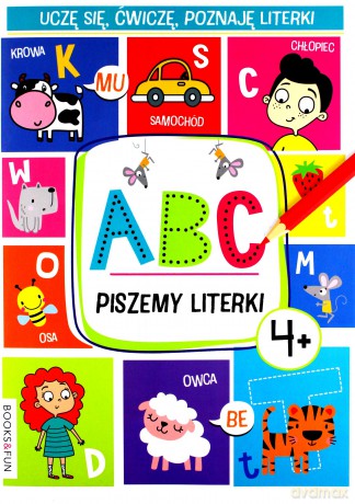 ABC piszemy literki [KSIĄŻKA]