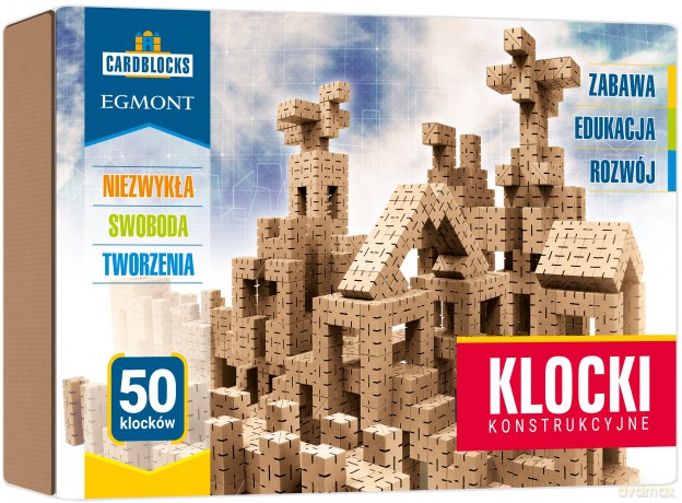 Cardblocks Kartonowe klocki konstrukcyjne zestaw podstawowy [KLOCKI]