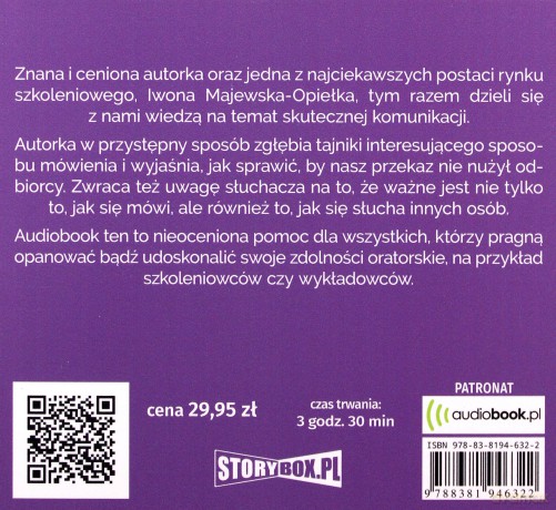 Jak mówić, by nas słuchano. Psychologia pozytywnej komunikacji - Iwona Majewska-Opiełka [AUDIOBOOK]