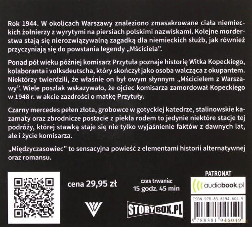 Międzyczasowiec - Tomasz Mróz [AUDIOBOOK]