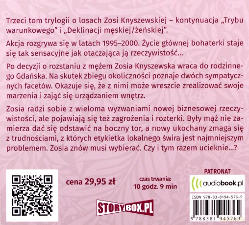 Przyszły niedokonany. Zosia Knyszewska (Tom 3) - Hanna Cygler [AUDIOBOOK]