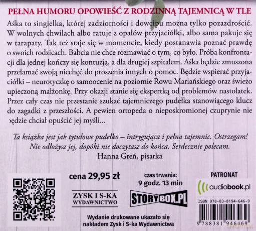 Pudełko z pamiątkami - Katarzyna Kowalewska [AUDIOBOOK]