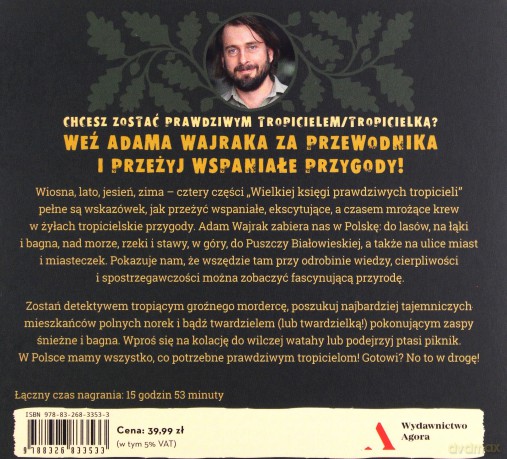 Wielka księga prawdziwych tropicieli - Adam Wajrak [AUDIOBOOK]