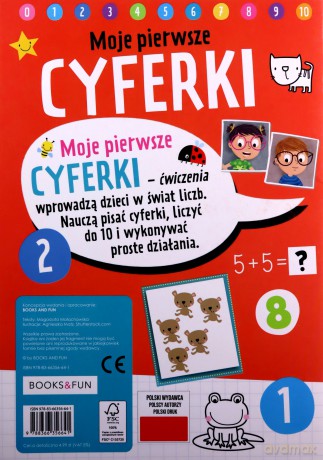 Cyfry. Moje pierwsze [KSIĄŻKA]