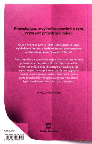 Cztery miłości - Clive Staples Lewis [KSIĄŻKA]