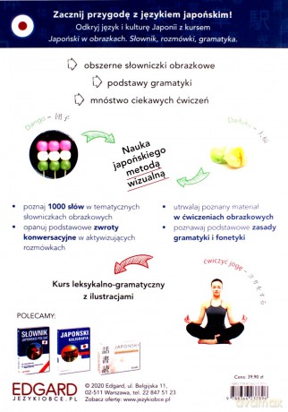 Japoński w obrazkach. Słówka, rozmówki, gramatyka - Linda Czernichowska-Kramarz [KSIĄŻKA]