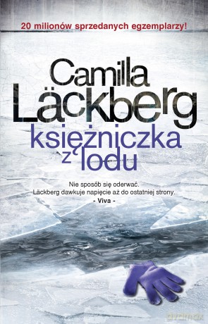 Księżniczka z lodu biała oprawa - Camilla Läckberg [KSIĄŻKA]