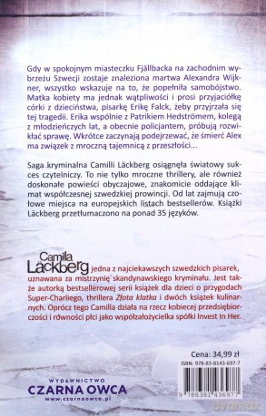 Księżniczka z lodu biała oprawa - Camilla Läckberg [KSIĄŻKA]