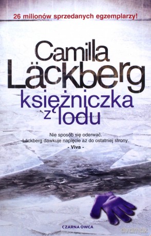 Księżniczka z lodu biała oprawa - Camilla Läckberg [KSIĄŻKA]
