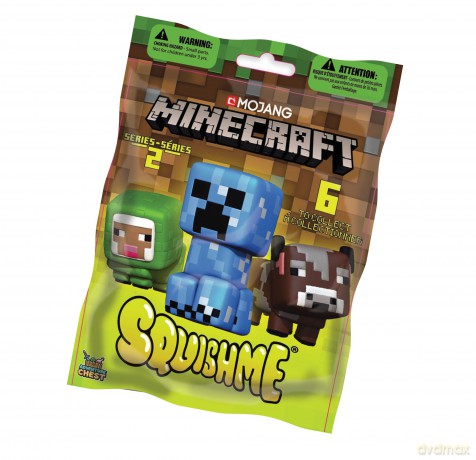 Minecraft Squishme kolekcja zabawek 1 saszetka [FIGURKA]