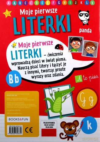 Moje pierwsze Litery [KSIĄŻKA]