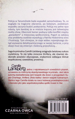 Ofiara losu biała oprawa - Camilla Läckberg [KSIĄŻKA]