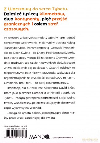 Pociąg do Tybetu - Maja Wolny [KSIĄŻKA]