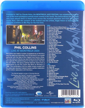 Phil Collins: Live At Montreux 2004 [Blu-Ray]