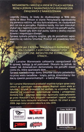 Przeklęty. Historia domu Smurlów - Ed Warren, Lorraine Warren, Robert Curran [KSIĄŻKA]
