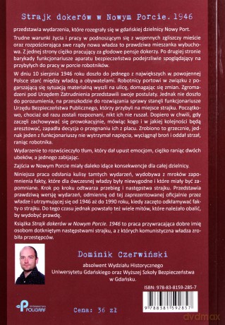 Strajk dokerów w Nowym Porcie. 1946 - Dominik Czerwiński [KSIĄŻKA]