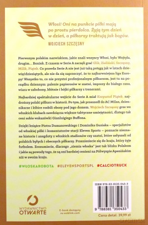 W krainie piłkarskich bogów. O Polakach w Serie A - Piotr Dumanowski, Dominik Guziak [KSIĄŻKA]