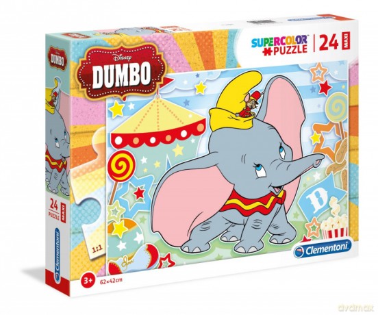CLEMENTONI 24 el. Maxi Dumbo [PUZZLE]