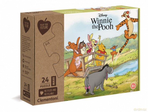 CLEMENTONI 24 el. Maxi Winnie the Pooh [PUZZLE]
