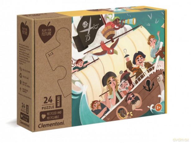 CLEMENTONI 24 el. Maxi Yo Ho Ho [PUZZLE]