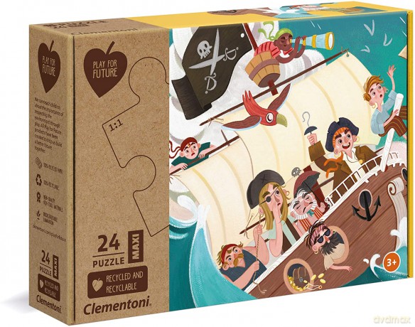 CLEMENTONI 24 el. Maxi Yo Ho Ho [PUZZLE]