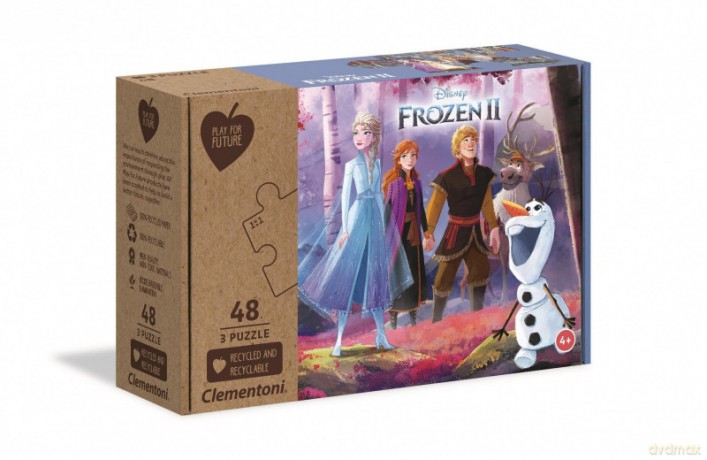 CLEMENTONI 3x48 el. PFF Frozen 2 [PUZZLE]