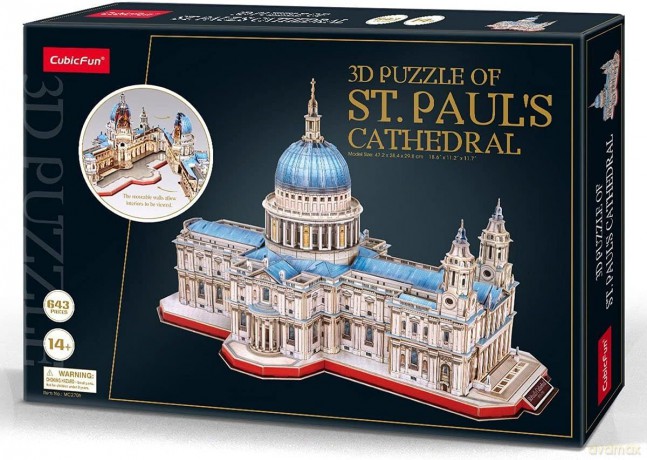 CUBICFUN 3D Katedra Św. Pawła w Londynie [PUZZLE]