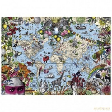 HEYE 2000 el. Dziwny Świat [PUZZLE]