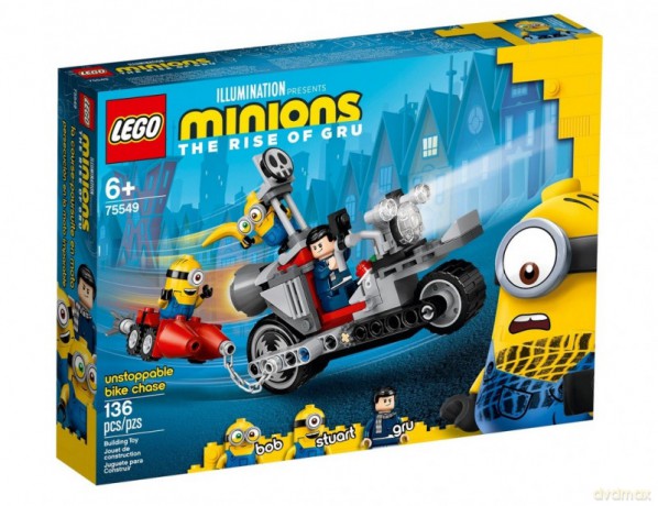 LEGO Minions Niepowstrzymany motocykl ucieka [KLOCKI]