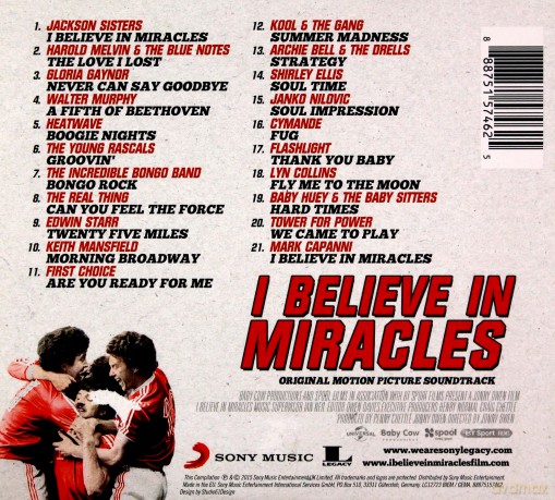 I Believe In Miracles soundtrack [CD]