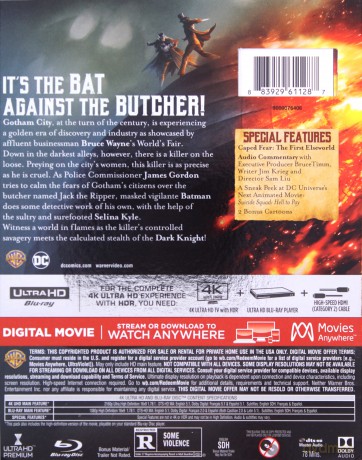 Batman: Gotham by Gaslight [Blu-Ray 4K]+[Blu-Ray]