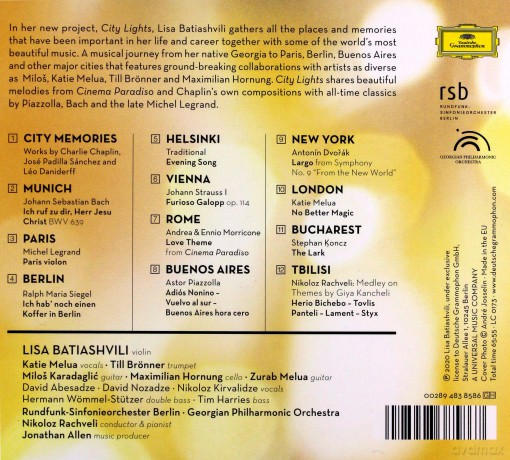 Lisa Batiashvili: City Lights [CD]