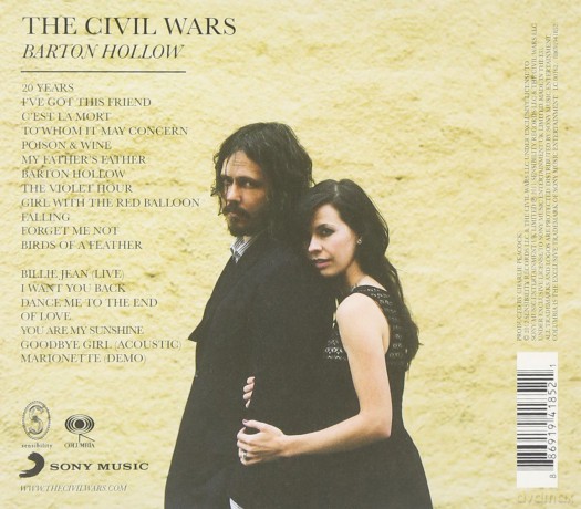 The Civil Wars: Barton Hollow (ecopack) [CD]