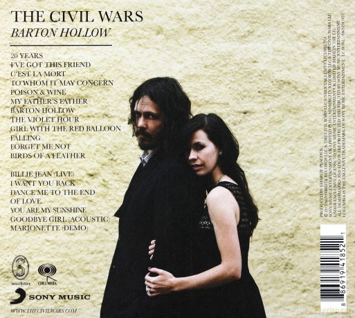 The Civil Wars: Barton Hollow (ecopack) [CD]