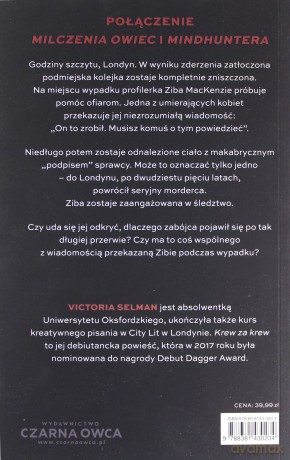 Krew za krew - Selman Victoria [KSIĄŻKA]