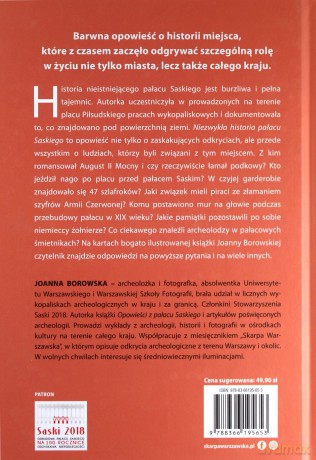Niezwykła historia pałacu Saskiego - Joanna Borowska [KSIĄŻKA]
