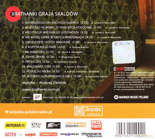 Brathanki: Brathanki Śpiewają Skaldów (digipack) [CD]