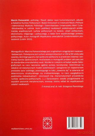 Ruchy secesjonistyczne w USA w XXI wieku - Marcin Pomarański [KSIĄŻKA]