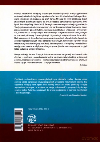 Tradycje ludowe w kulturze muzycznej. Zachowanie dziedzictwa, inspiracje, przeobrażenia. [KSIĄŻKA]