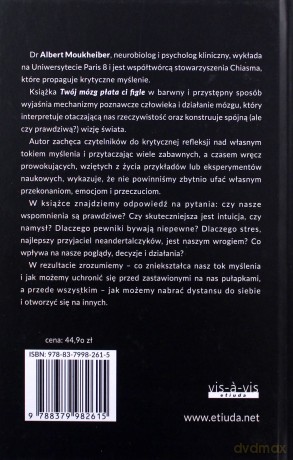 Twój mózg płata Ci figle - Albert Moukheiber [KSIĄŻKA]