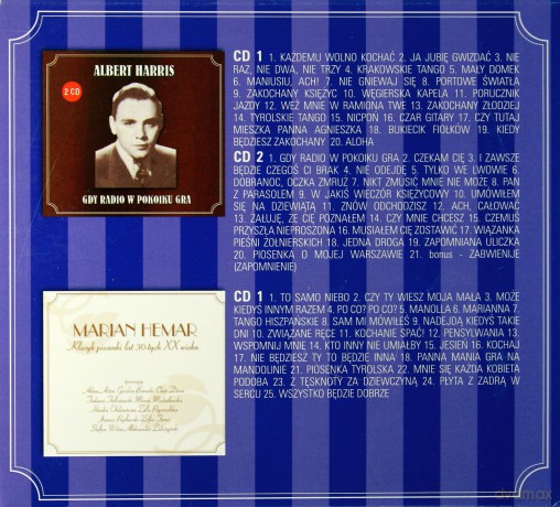 M. Hemar / A. Harris: Niezapomniane przeboje lat 30. Vol.2 [3CD]