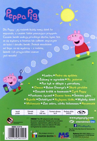 Świnka Peppa Bąbelki [DVD]