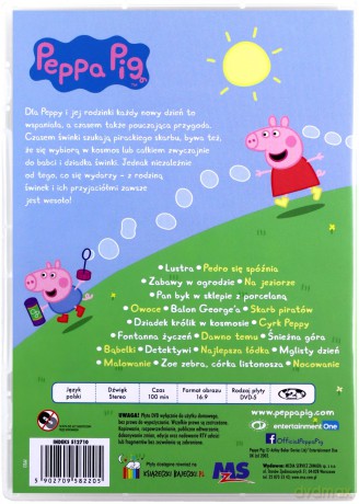 Świnka Peppa Bąbelki [DVD]