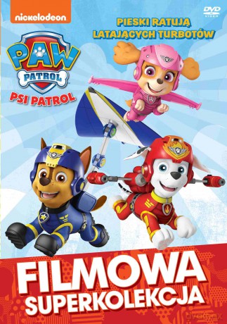 Psi Patrol. Pieski Ratują Latających Turbotów [DVD]