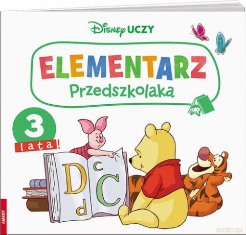 Disney Uczy. Kubuś i przyjaciele. Elementarz przedszkolaka 3 lata [KSIĄŻKA]