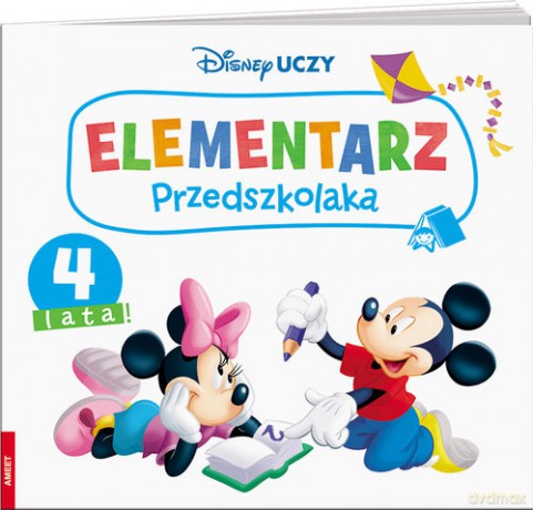 Disney Uczy. Miki. Elementarz przedszkolaka. 4 lata [KSIĄŻKA]